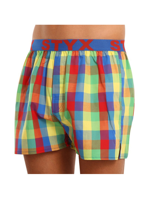 Styx Férfi Styx sport gumirövidnadrág gumiból Multicolour
