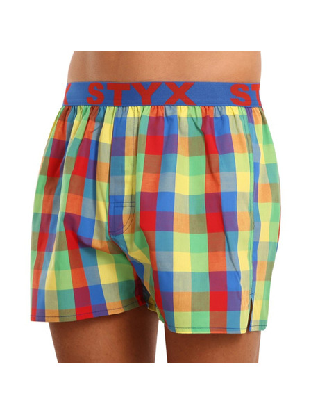 Styx Férfi Styx sport gumirövidnadrág gumiból Multicolour