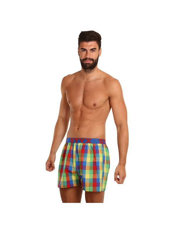Styx Férfi Styx sport gumirövidnadrág gumiból Multicolour