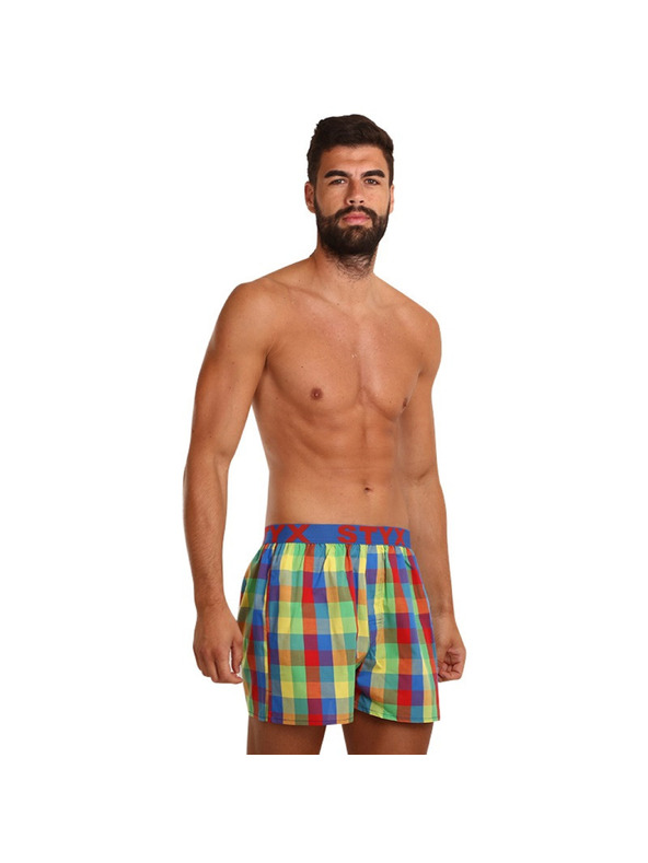 Styx Férfi Styx sport gumirövidnadrág gumiból Multicolour