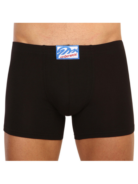Styx Férfi hosszú boxeralsó Styx klasszikus gumi fekete