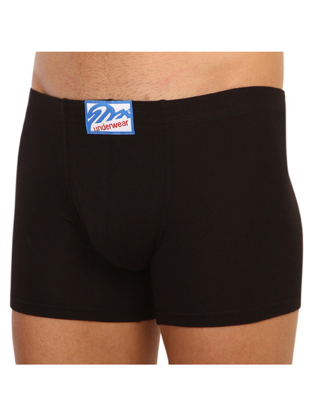 Styx Férfi hosszú boxeralsó Styx klasszikus gumi fekete