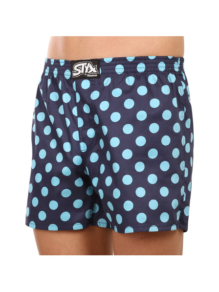 Styx Férfi boxeralsó Styx premium art klasszikus gumi pöttyös