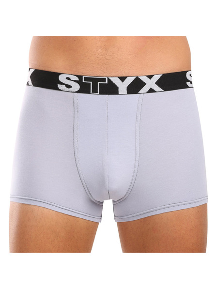 Styx Férfi boxeralsó Styx sportgumi világos szürke