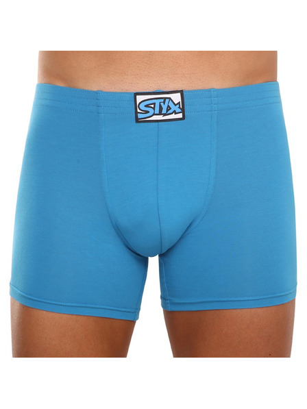 Styx Styx long férfi boxer klasszikus gumival kék