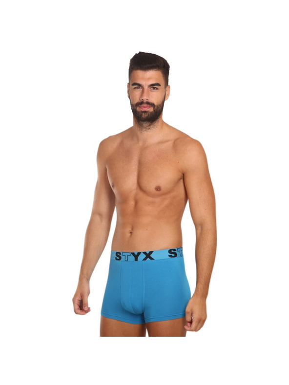 Styx Styx férfi boxeralsó sport elasztikus világoskék sportos boxeralsó