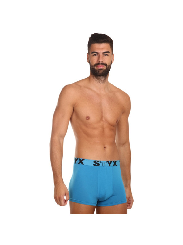 Styx Styx férfi boxeralsó sport elasztikus világoskék sportos boxeralsó