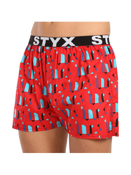 Styx Styx art férfi boxer sportgumival mintás