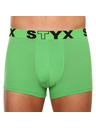 Styx Férfi boxeralsó Styx sportos elasztikus zöld