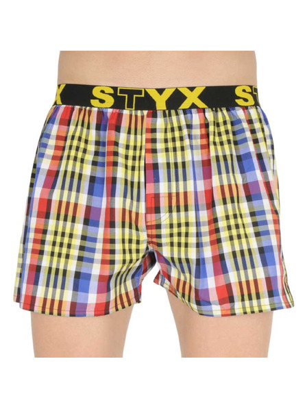 Styx Férfi Styx sport gumirövidnadrág gumiból Multicolour