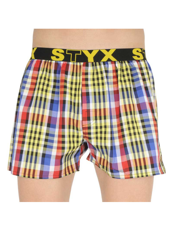 Styx Férfi Styx sport gumirövidnadrág gumiból Multicolour