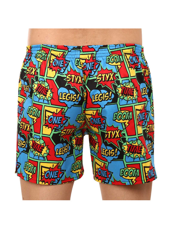Styx Styx premium art férfi boxer klasszikus gumival boom