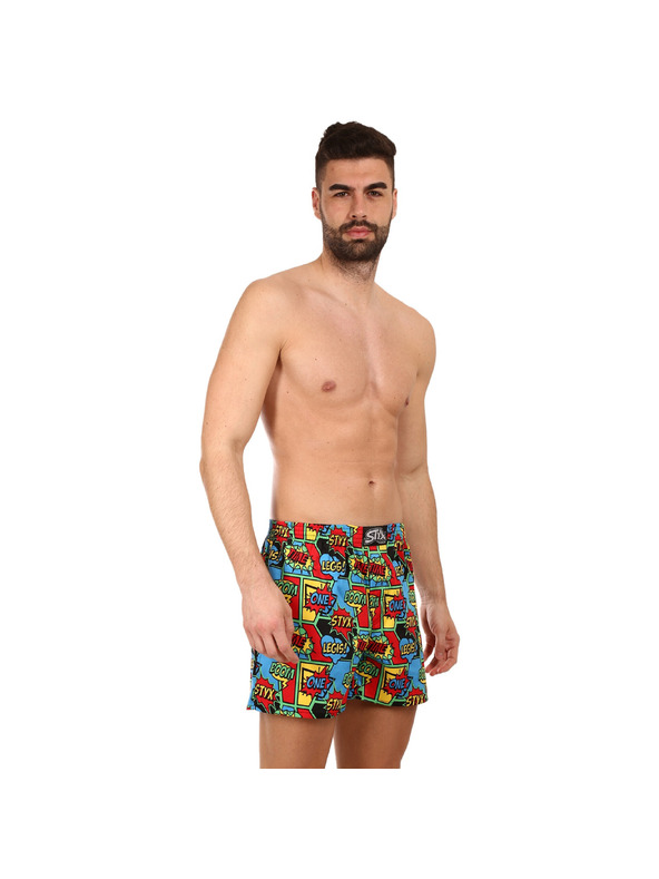 Styx Styx premium art férfi boxer klasszikus gumival boom