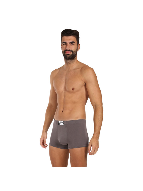 Styx Styx férfi boxer klasszikus gumival sötétszürke