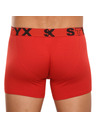 Styx Styx long férfi boxer sportgumival piros