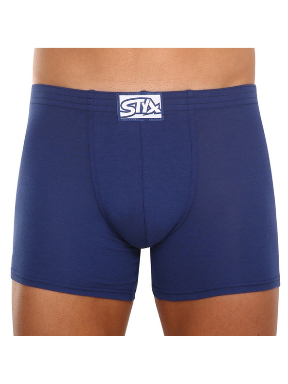 Styx Styx long férfi boxer klasszikus gumival kék