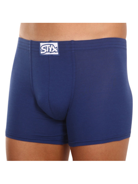 Styx Styx long férfi boxer klasszikus gumival kék