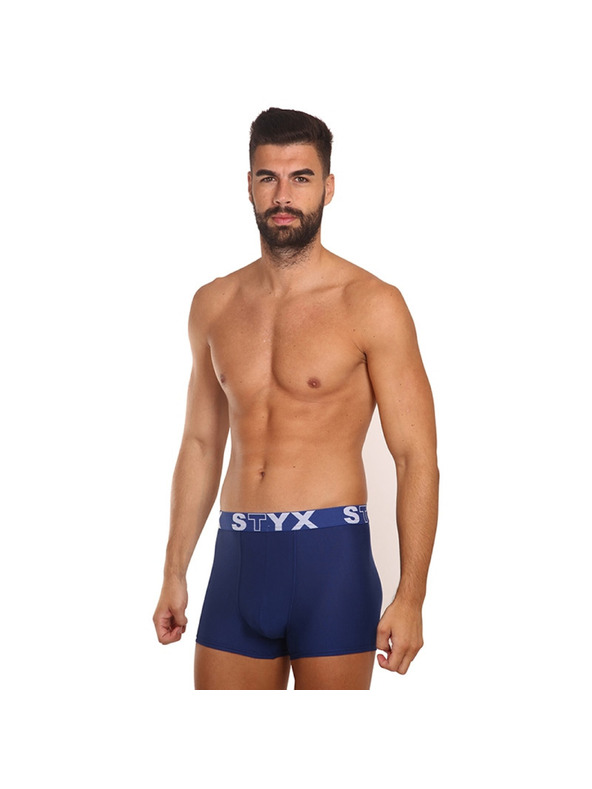 Styx Styx férfi boxer sportgumival sötétkék