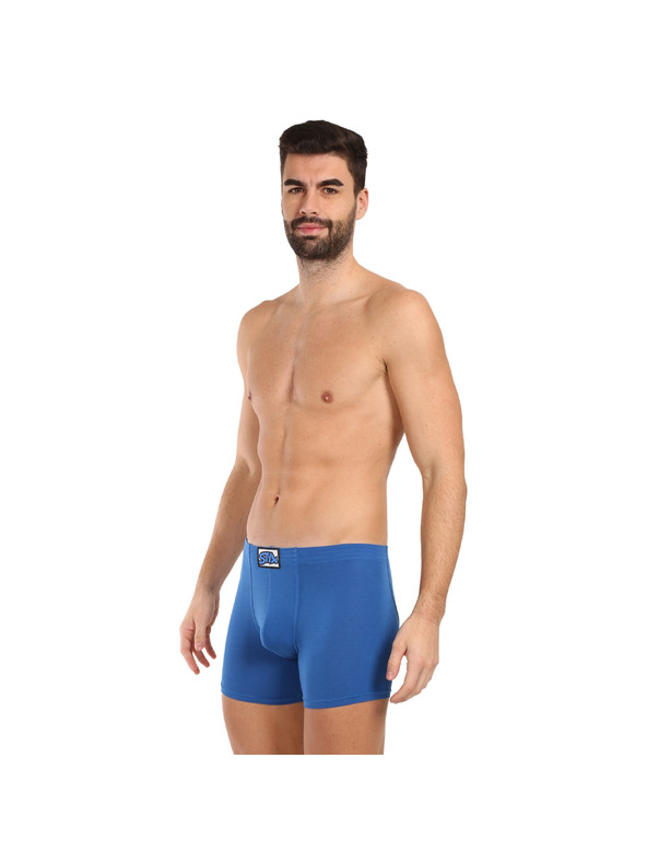Styx Styx long férfi boxer klasszikus gumival kék