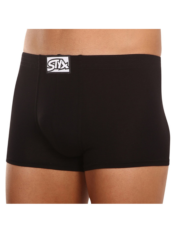 Styx Styx férfi boxer klasszikus gumival fekete