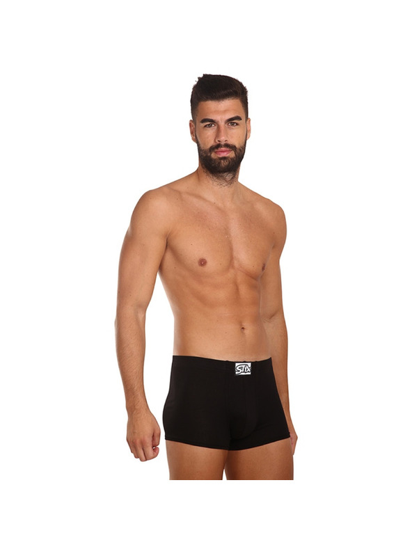 Styx Styx férfi boxer klasszikus gumival fekete