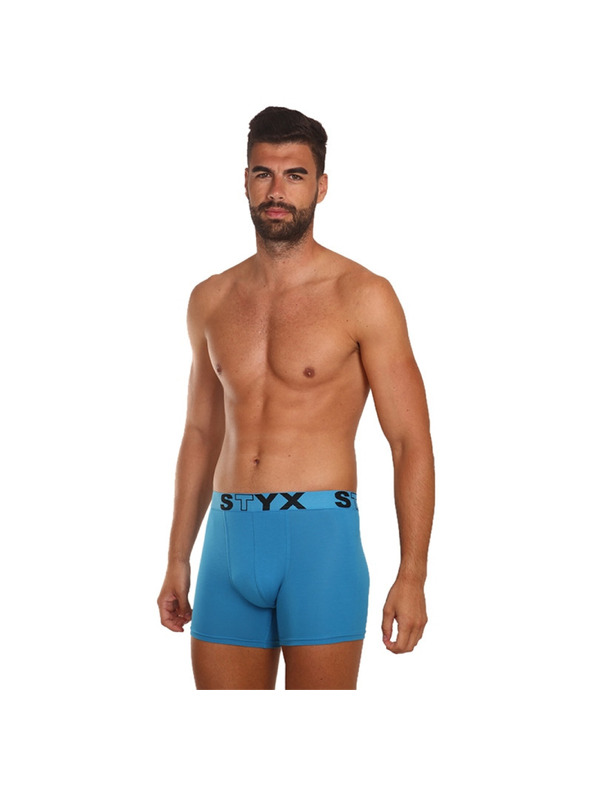 Styx Három darabos készlet - férfi boxeralsó Styx hosszú sportos elasztikus többszínű Styx hosszú sportos boxeralsó
