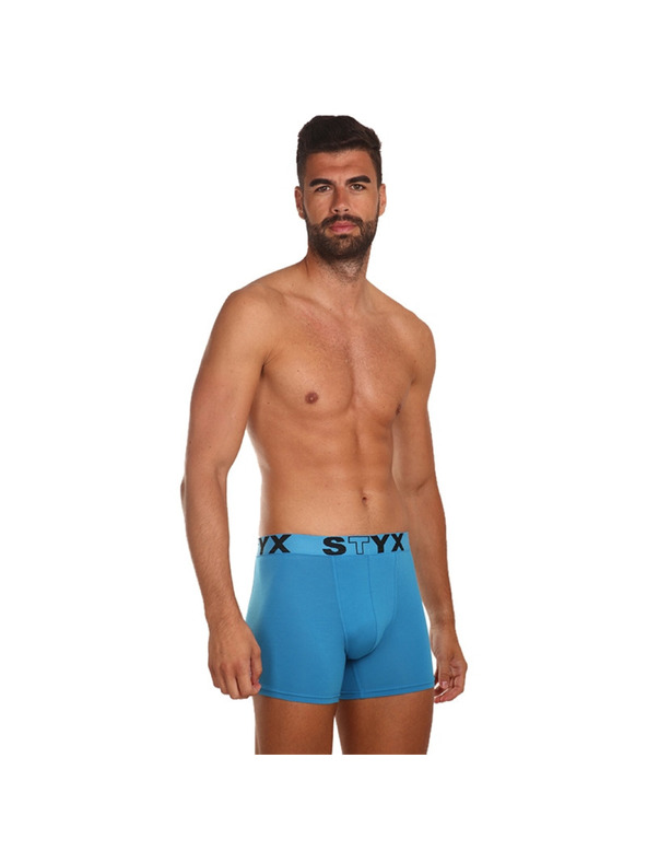 Styx Három darabos készlet - férfi boxeralsó Styx hosszú sportos elasztikus többszínű Styx hosszú sportos boxeralsó