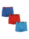 Styx Három darabos készlet - férfi boxeralsó Styx sport elasztikus többszínű Styx sport többszínű