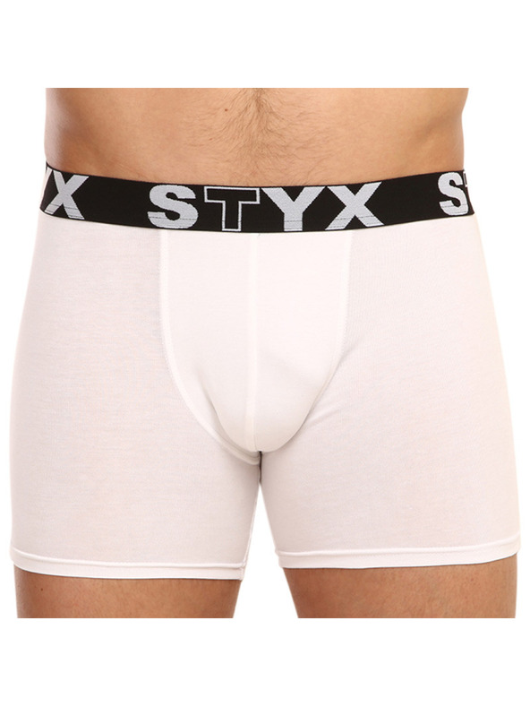 Styx Styx long férfi boxer sportgumival fehér