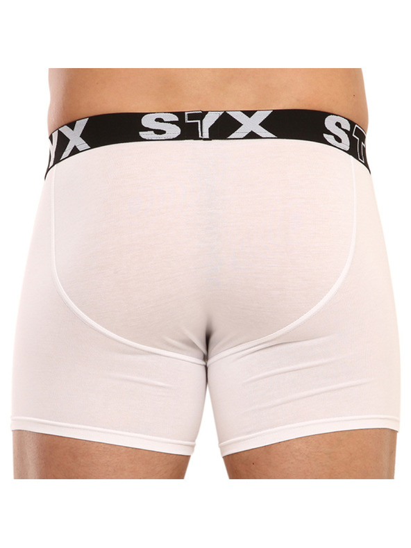Styx Styx long férfi boxer sportgumival fehér