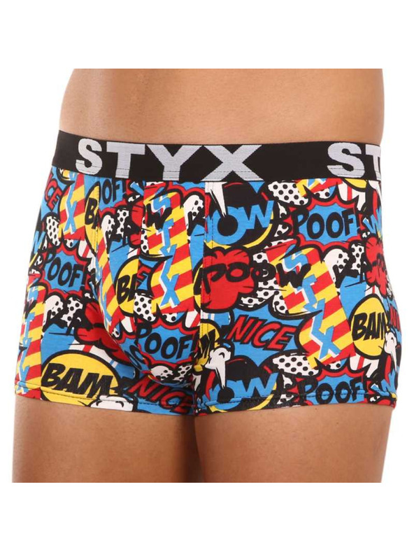 Styx Styx art férfi boxer sportgumival túlméret poof