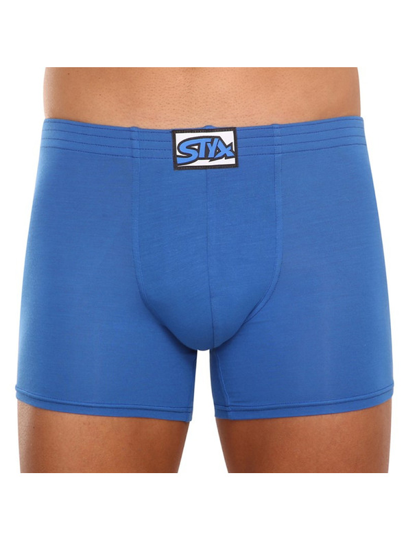 Styx Styx long férfi boxer klasszikus gumival kék