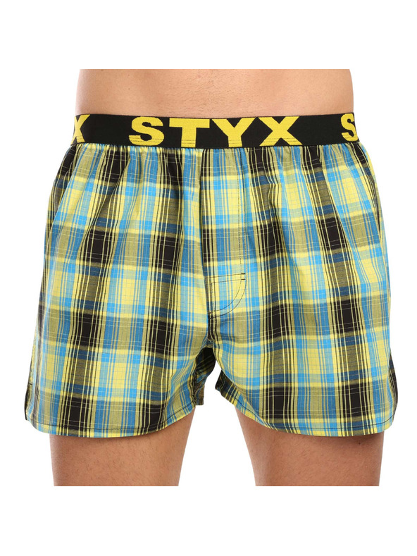 Styx Férfi Styx sport gumirövidnadrág gumiból Multicolour