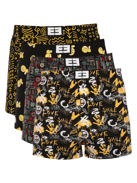 Nedeto Négy darab - Nedeto férfi boxer shorts többszínű