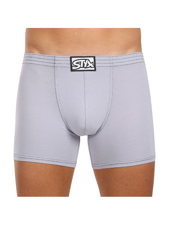 Styx Styx hosszú klasszikus férfi boxeralsó világosszürke