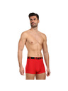 Styx Styx férfi boxer sportgumival piros