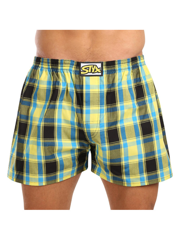 Styx Férfi Styx Classic gumis rövidnadrág Multicolor