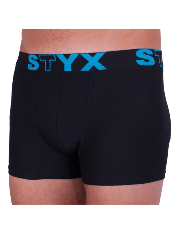 Styx Férfi boxeralsó Styx sportgumi nagyméret fekete