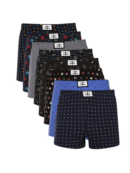 Nedeto Nyolc darab - Nedeto férfi boxer shorts többszínű