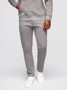 Ombre Clothing Férfi melegítő szett: kapucnis pulóver + regular fit nadrág - szürke V8 Z120 Ombre Clothing