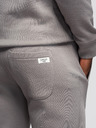 Ombre Clothing Férfi melegítő szett: kapucnis pulóver + regular fit nadrág - szürke V8 Z120 Ombre Clothing
