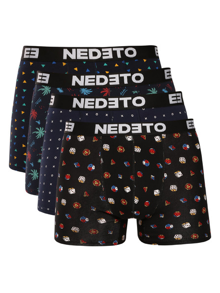 Nedeto Szett négyből - Nedeto férfi boxeralsó többszínű
