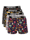 Nedeto Négy darab - Nedeto férfi boxer shorts többszínű