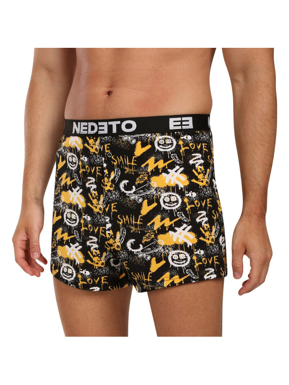 Nedeto Négy darab - Nedeto férfi boxer shorts többszínű