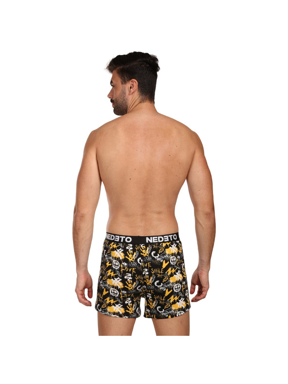 Nedeto Négy darab - Nedeto férfi boxer shorts többszínű