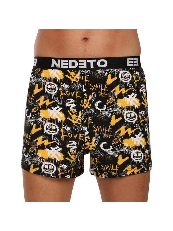 Nedeto Négy darab - Nedeto férfi boxer shorts többszínű