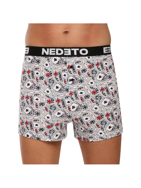 Nedeto Négy darab - Nedeto férfi boxer shorts többszínű