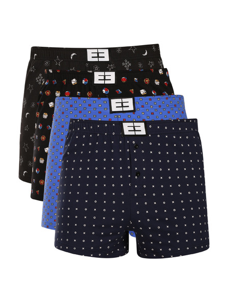 Nedeto Négy darab - Nedeto férfi boxer shorts többszínű