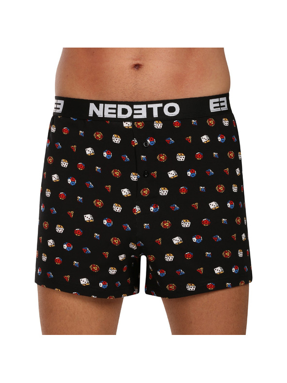 Nedeto Négy darab - Nedeto férfi boxer shorts többszínű