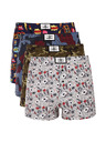 Nedeto Négy darab - Nedeto férfi boxer shorts többszínű